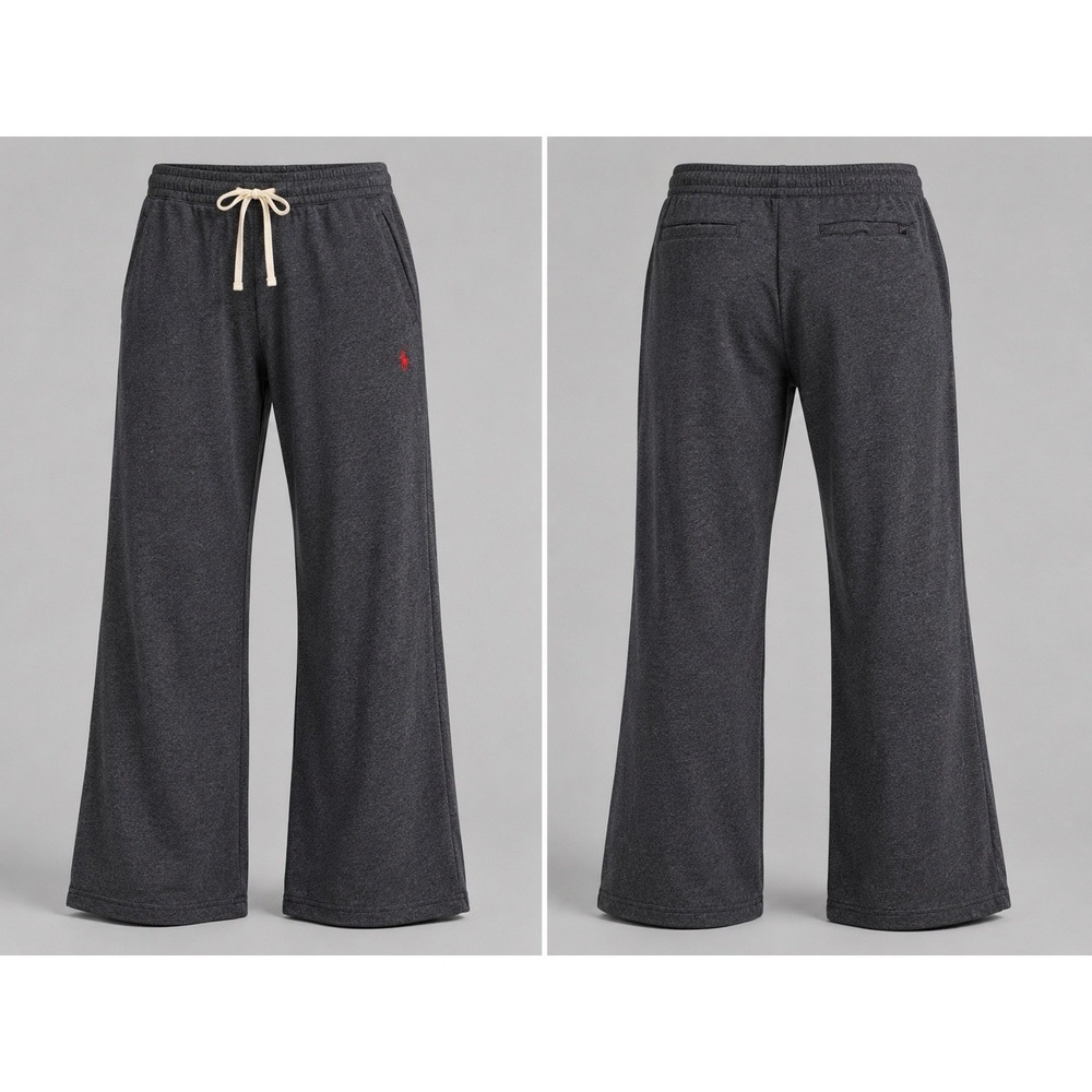 Public Rec Pants Men 44x34 Gray Gamechanger Rec Sweats Lounge Comfort DRAWSTRING